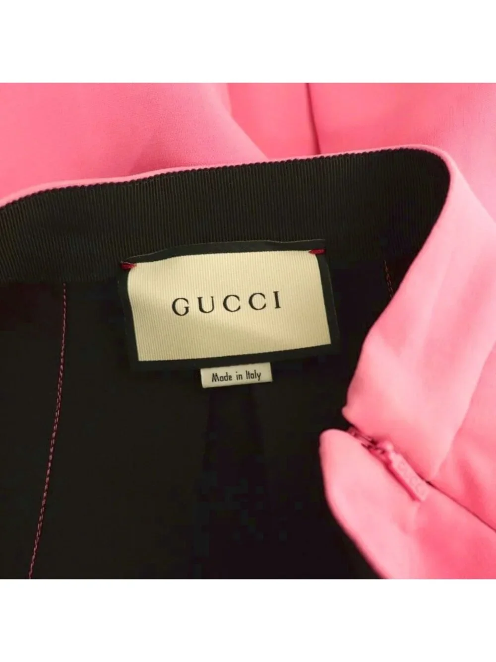 Gucci Tuck Skirt Wool Silk 38 Pink SY - Picture 5 of 8